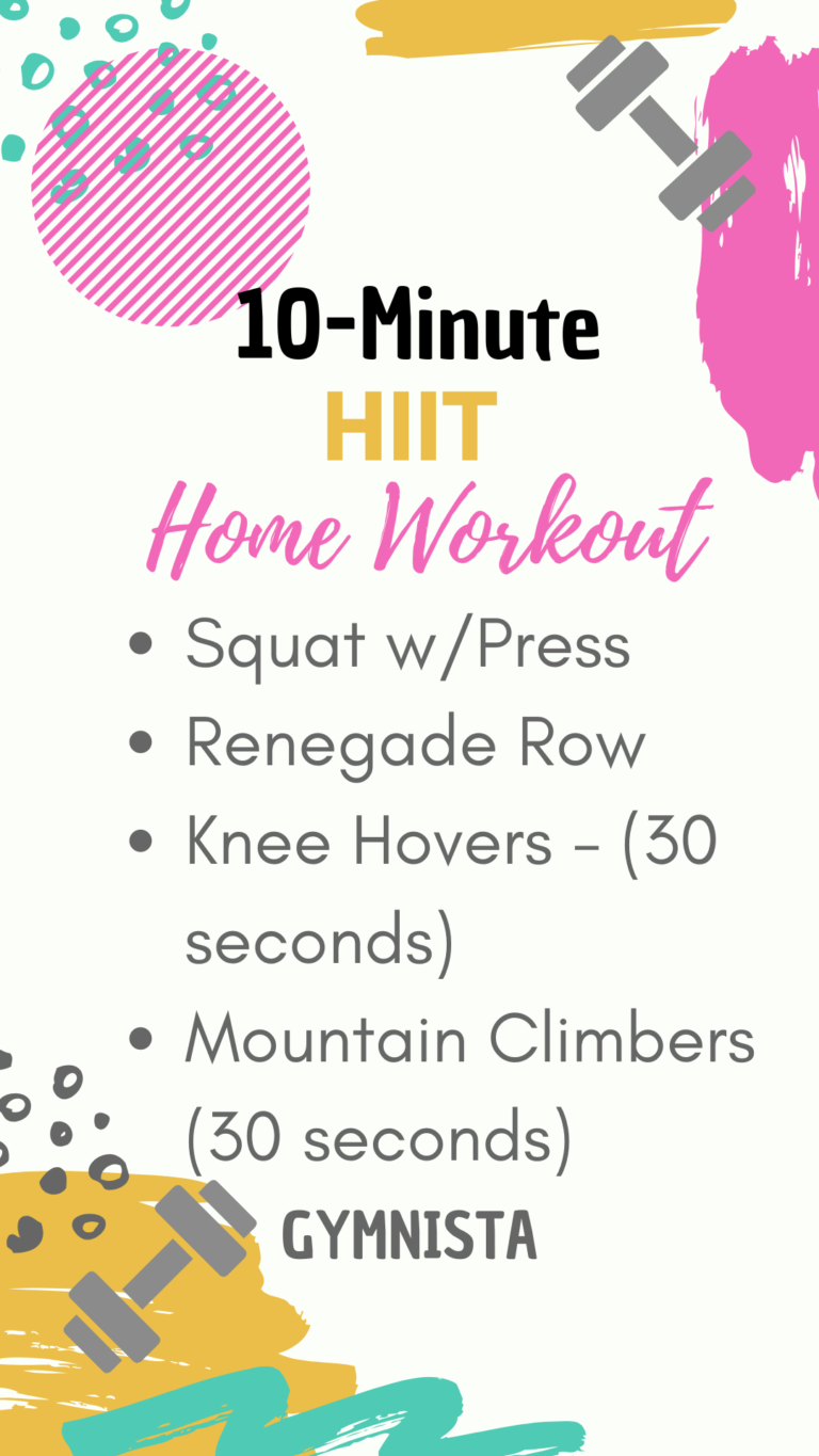 10-Minute HIIT Home Workout