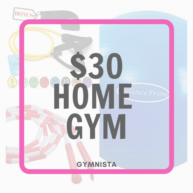 The $30 Home Gym